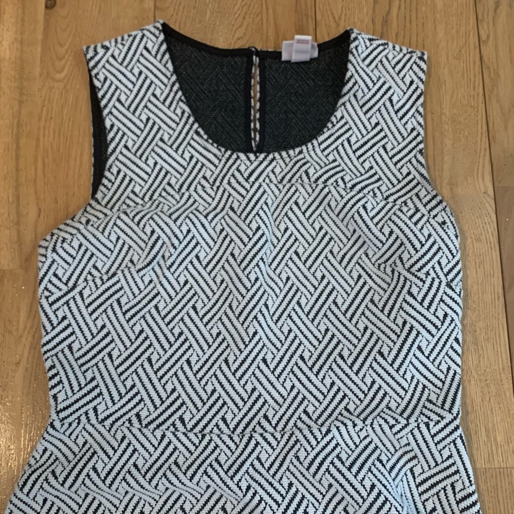 Black & white dress